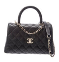 Top handle flap bag